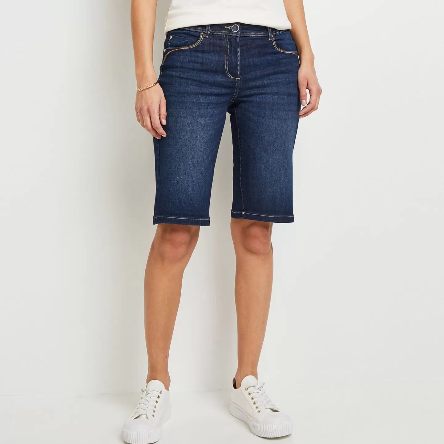 Grain de Malice Bermuda En Jean Femme ELDORADOD- Jeans