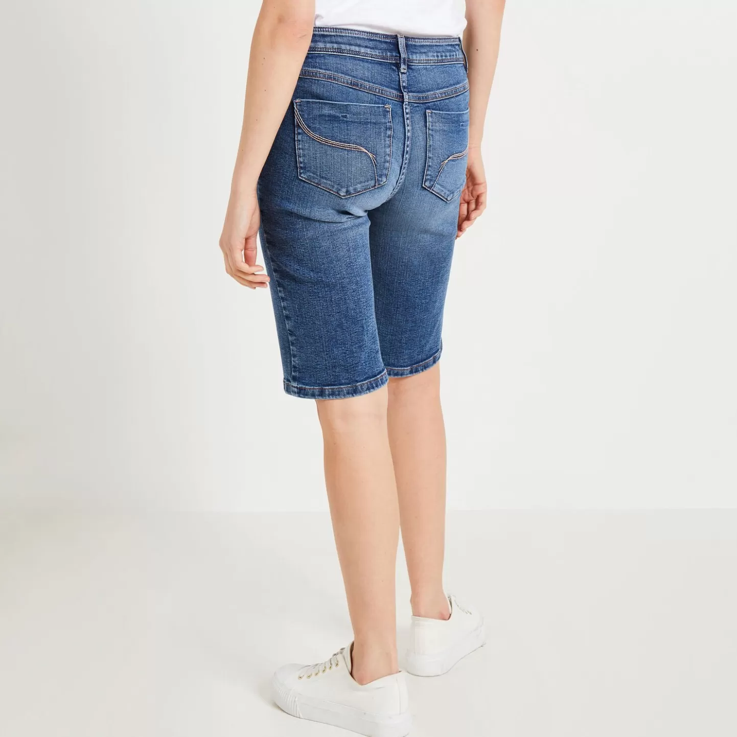 Grain de Malice Bermuda Jean ELDORADO Femme- Shorts | Jeans