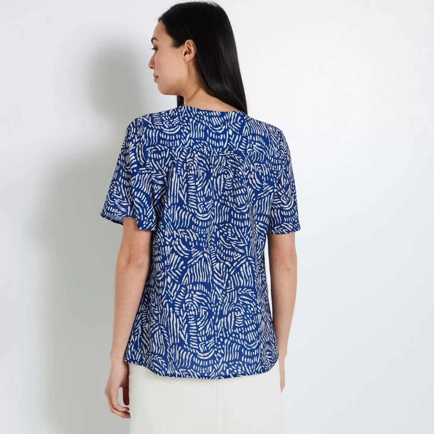 Grain de Malice Blouse Imprimée Femme- Chemisiers & Blouses