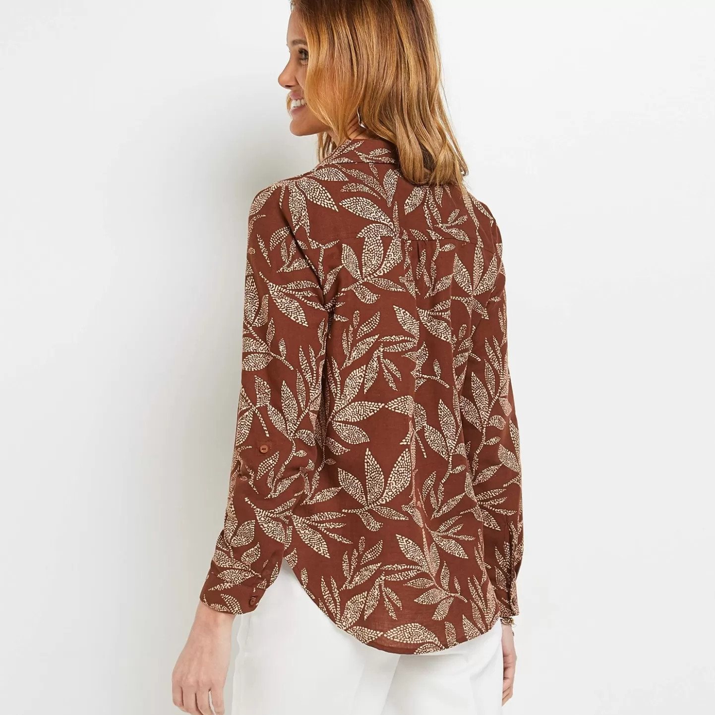 Grain de Malice Blouse Imprimée Femme- Chemisiers & Blouses