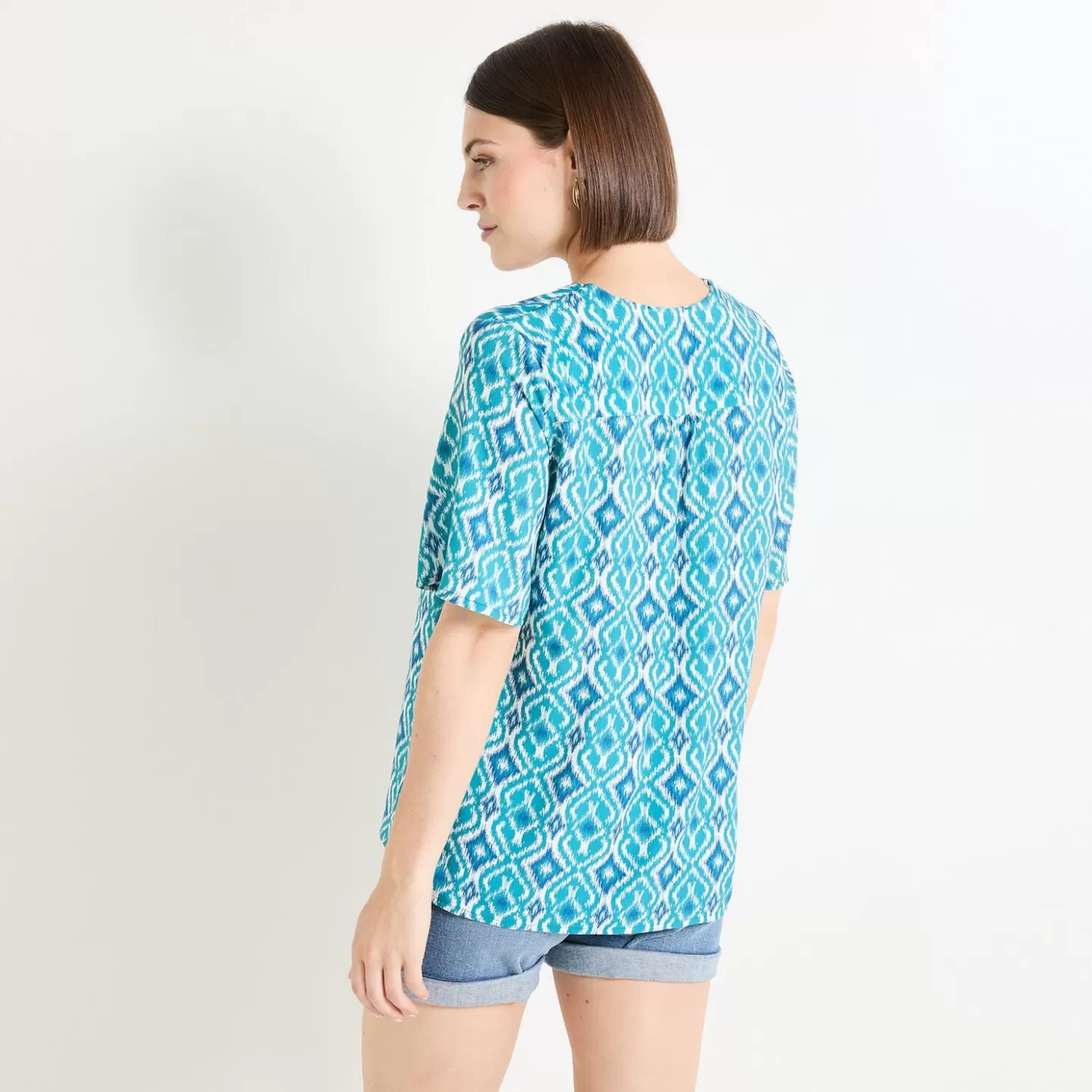 Grain de Malice Blouse Imprimée Femme- Chemisiers & Blouses