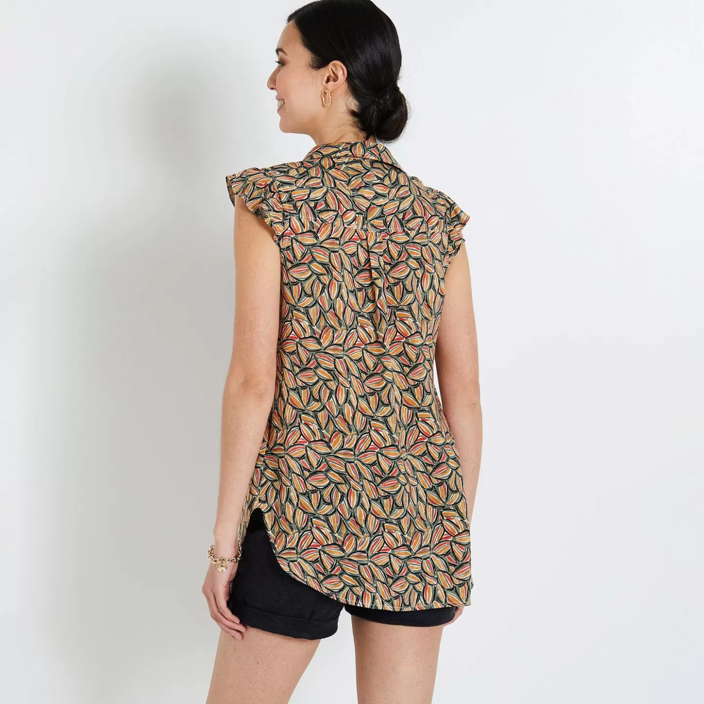 Grain de Malice Blouse Imprimée Femme- Chemisiers & Blouses