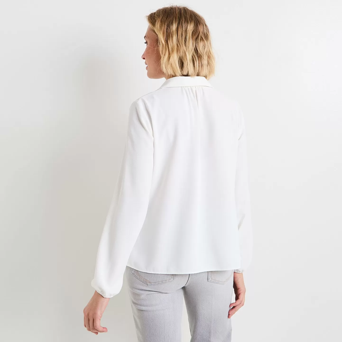 Grain de Malice Blouse Manches Longues Femme- Chemisiers & Blouses