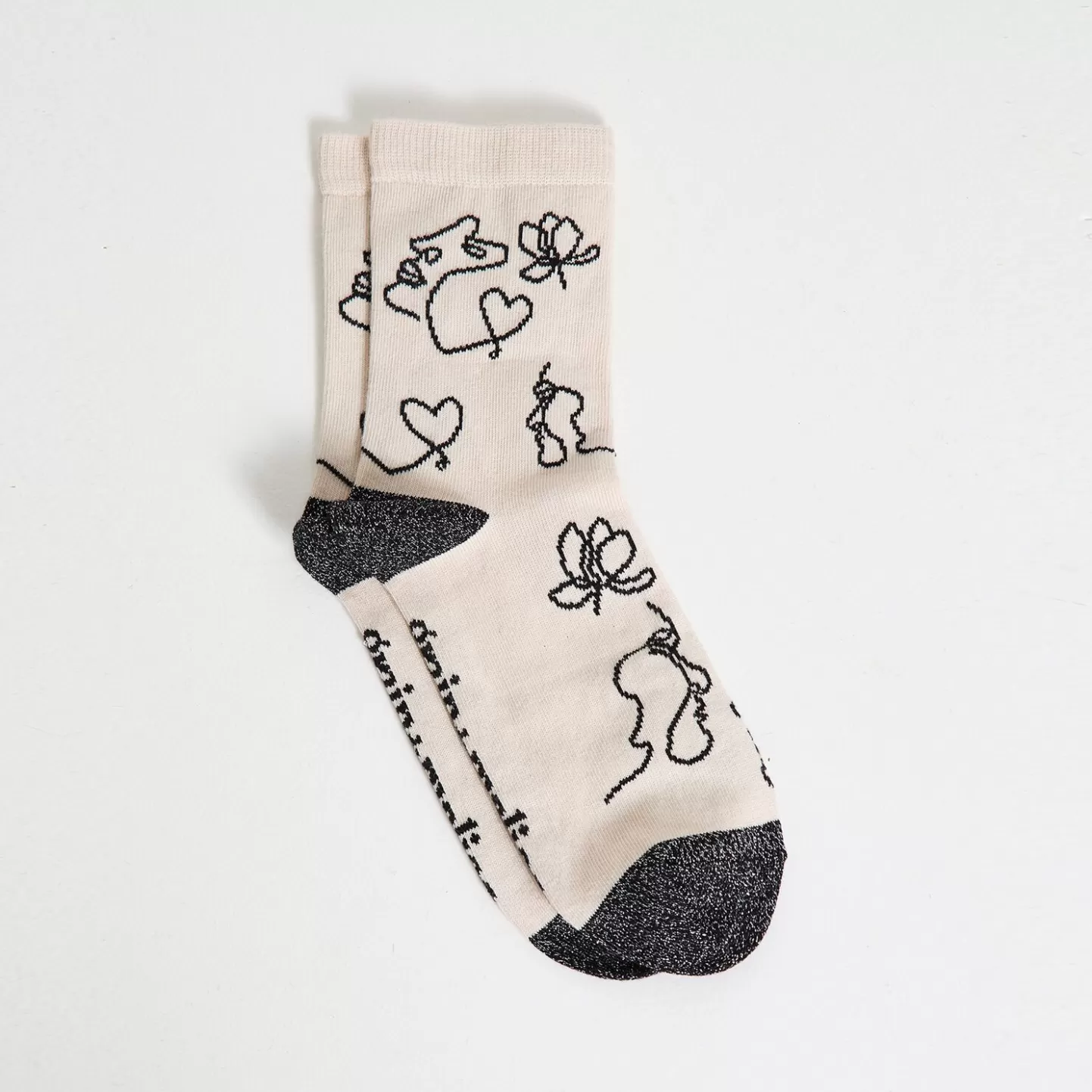 Grain de Malice Chaussettes Mi-hautes Femme- Collants & Chaussettes