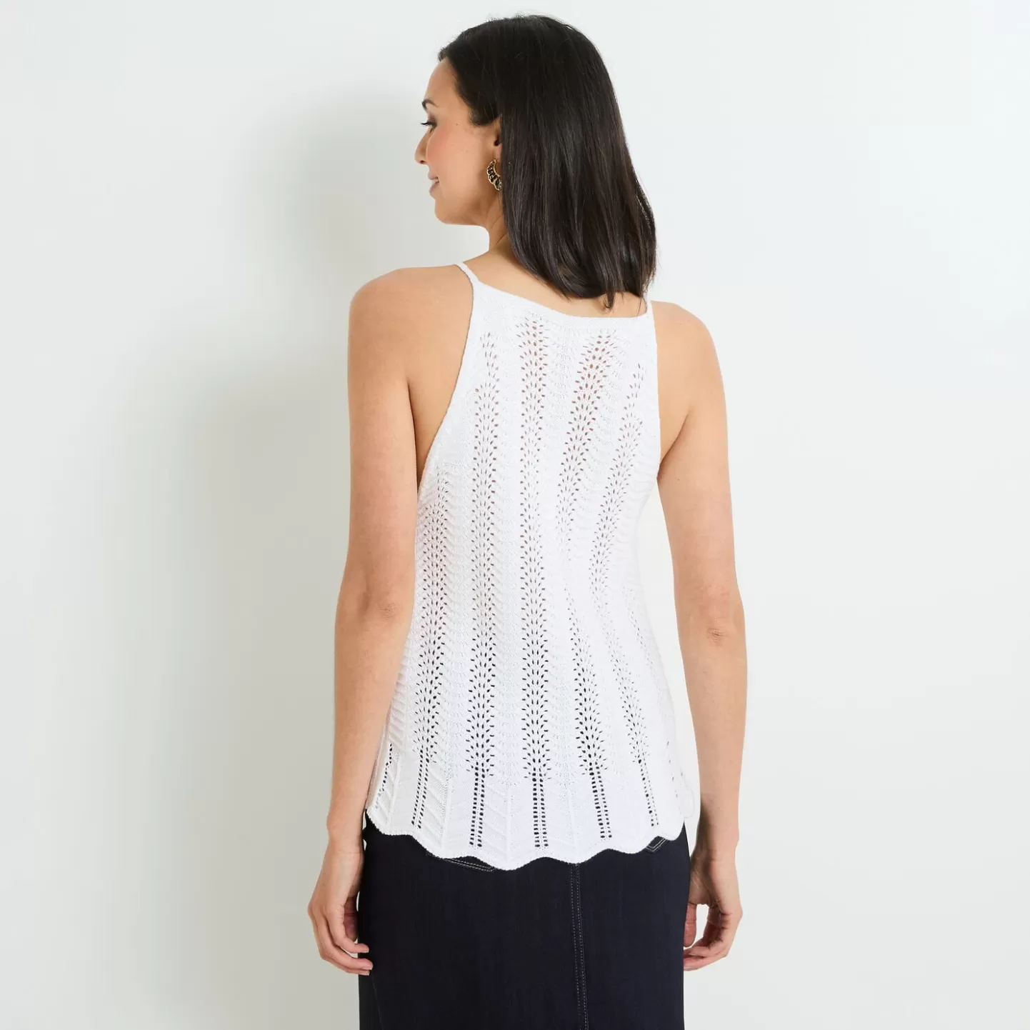 Grain de Malice Débardeur Crochet Femme- T-Shirts & Tops | Pulls & Sweats