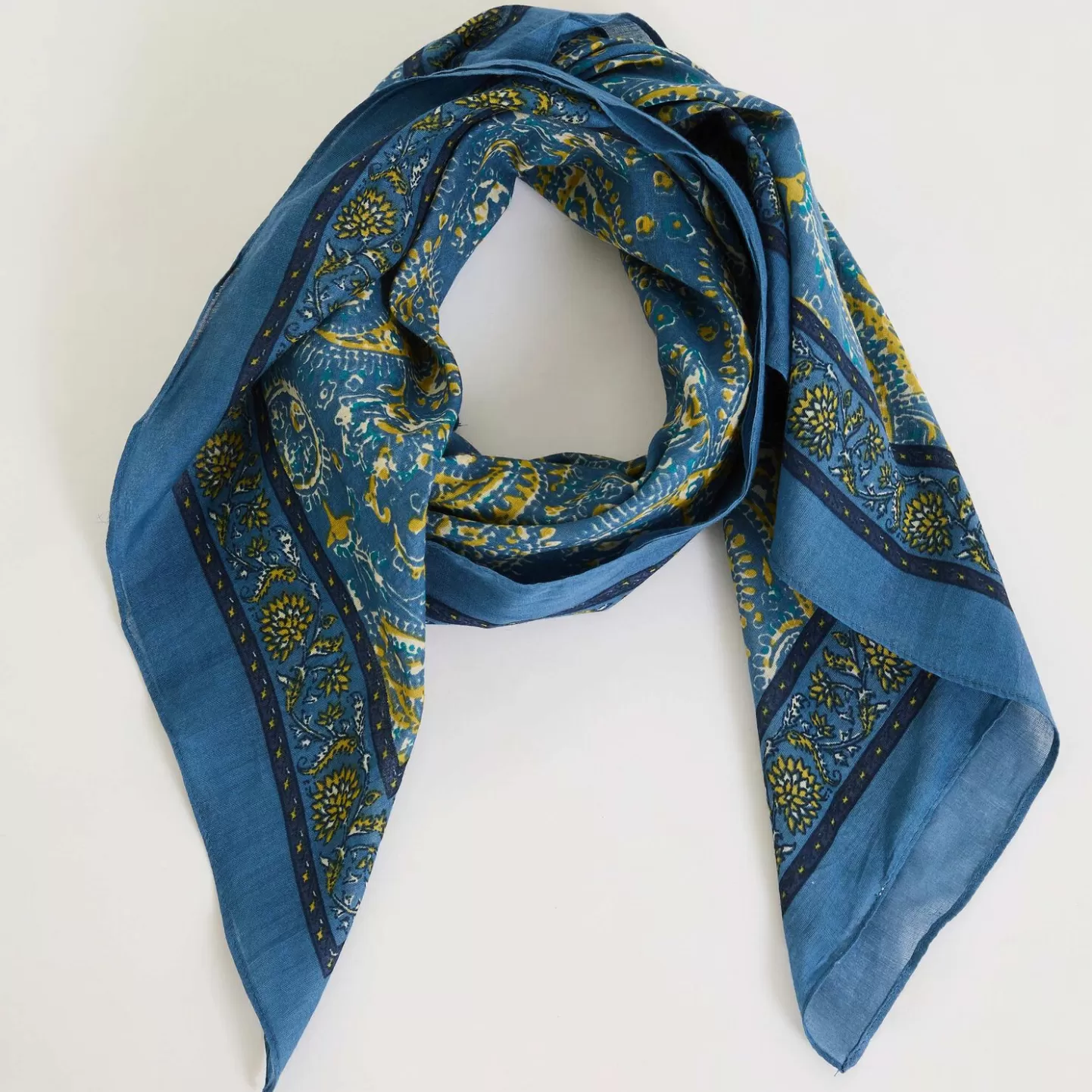 Grain de Malice Foulard Carré Femme- Foulards & Étoles