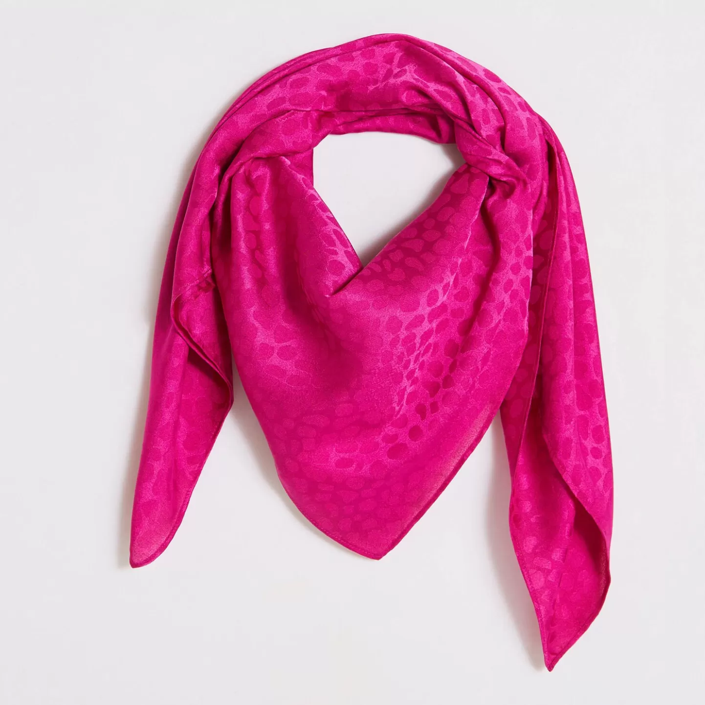 Grain de Malice Foulard Carré Satin Femme- Foulards & Étoles