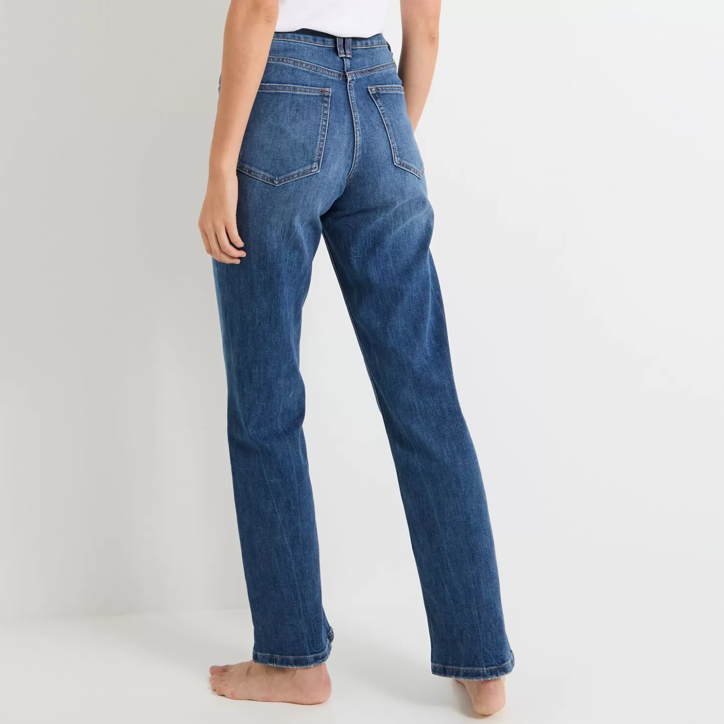 Grain de Malice Jean Droit LIMA Raccourci Femme- Jeans Droits | Jeans