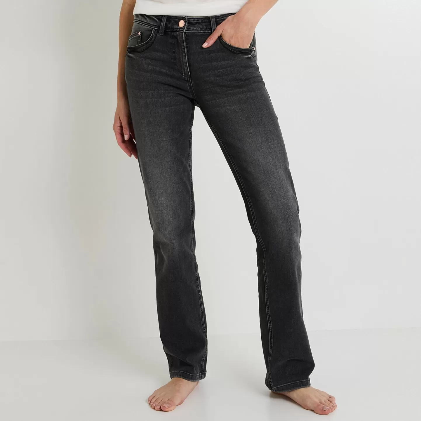 Grain de Malice Jean Droit NEWYORK Femme- Jeans Droits | Jeans