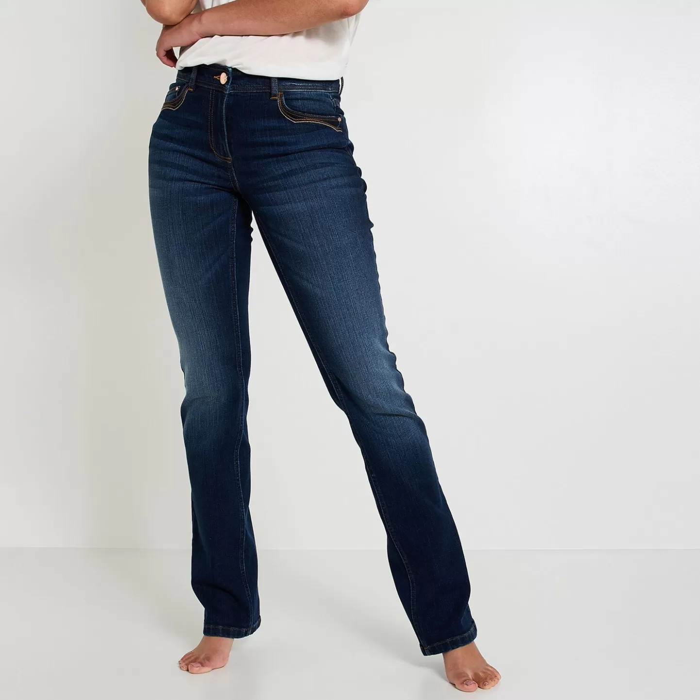 Grain de Malice Jean Droit NEWYORK Femme- Jeans Droits | Jeans