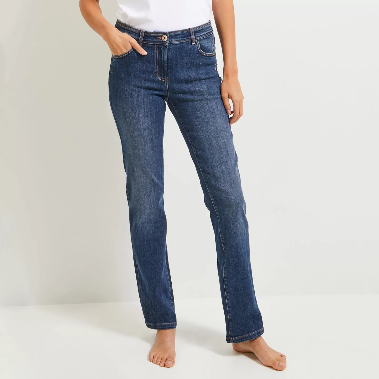 Grain de Malice Jean Droit NEWYORK Femme- Jeans