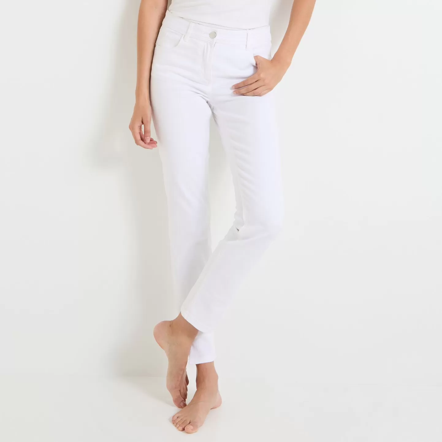 Grain de Malice Jean Raccourci CANCUN Femme- Jeans