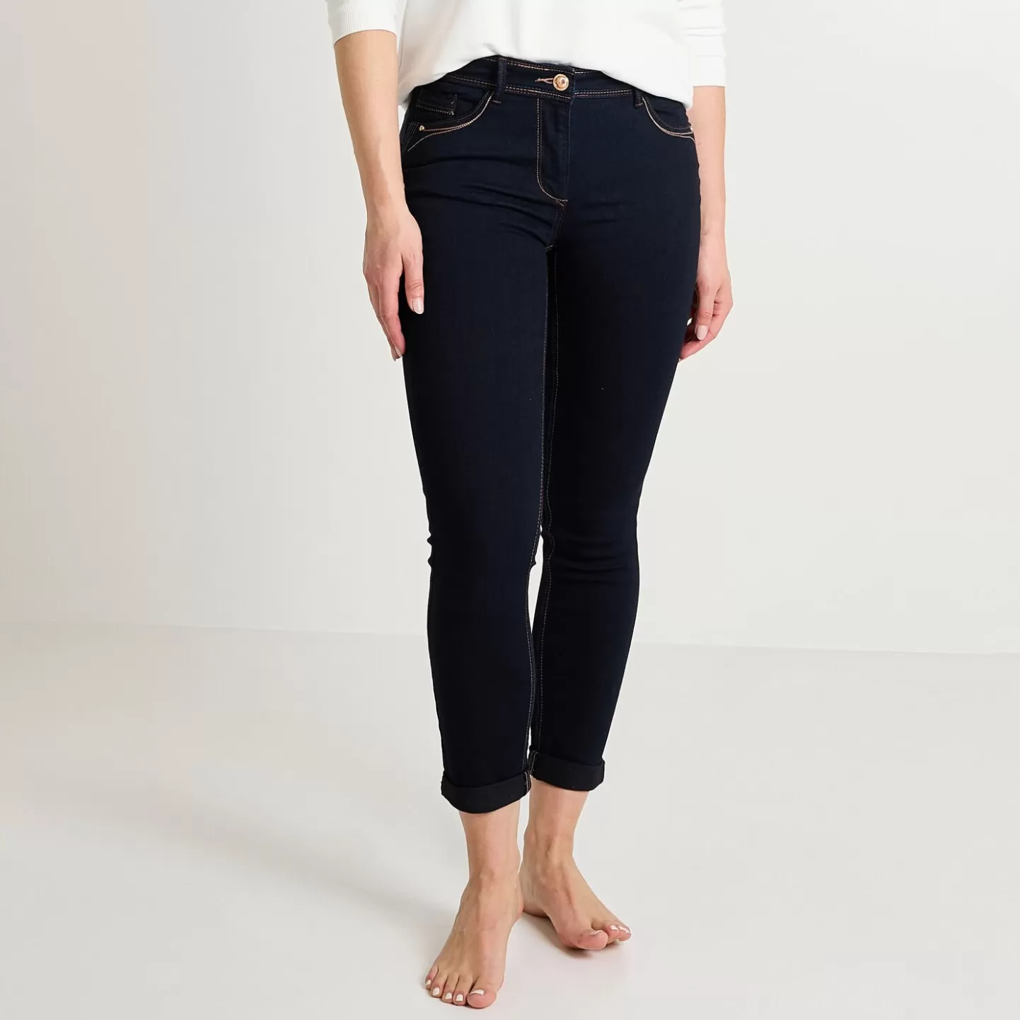 Grain de Malice Jean Slim Raccourci TOKYO Femme- Jeans Raccourcis | Jeans