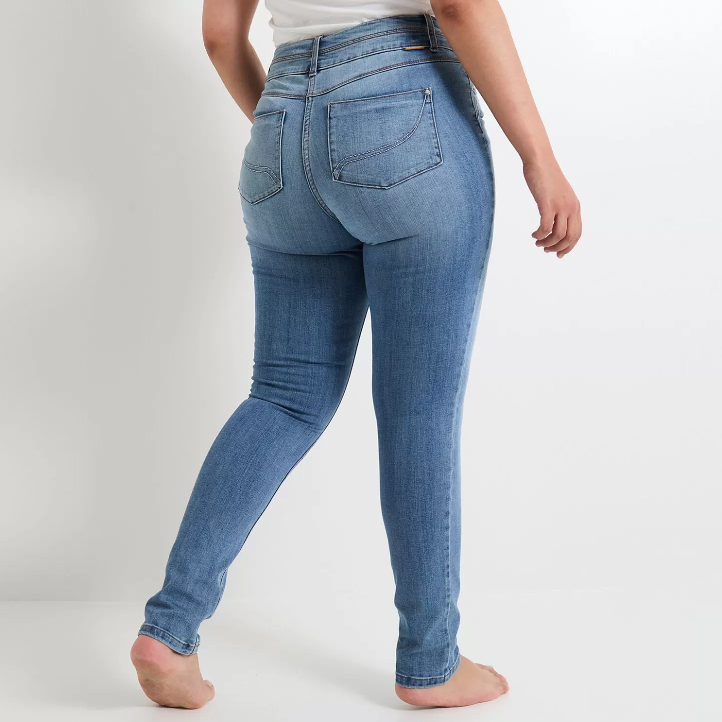 Grain de Malice Jean Slim Taille Haute MILAN Femme- Jeans Slim | Jeans Taille Haute