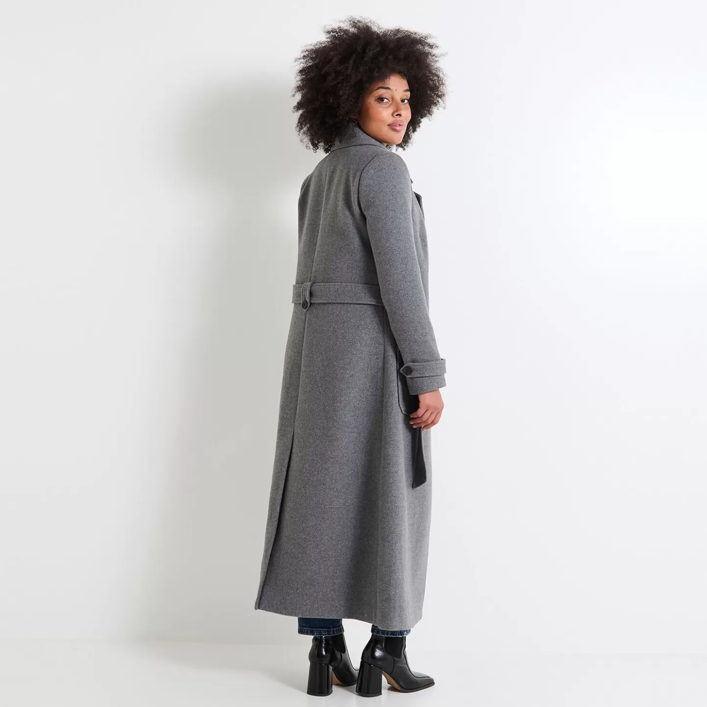 Grain de Malice Manteau Long Femme- Manteaux