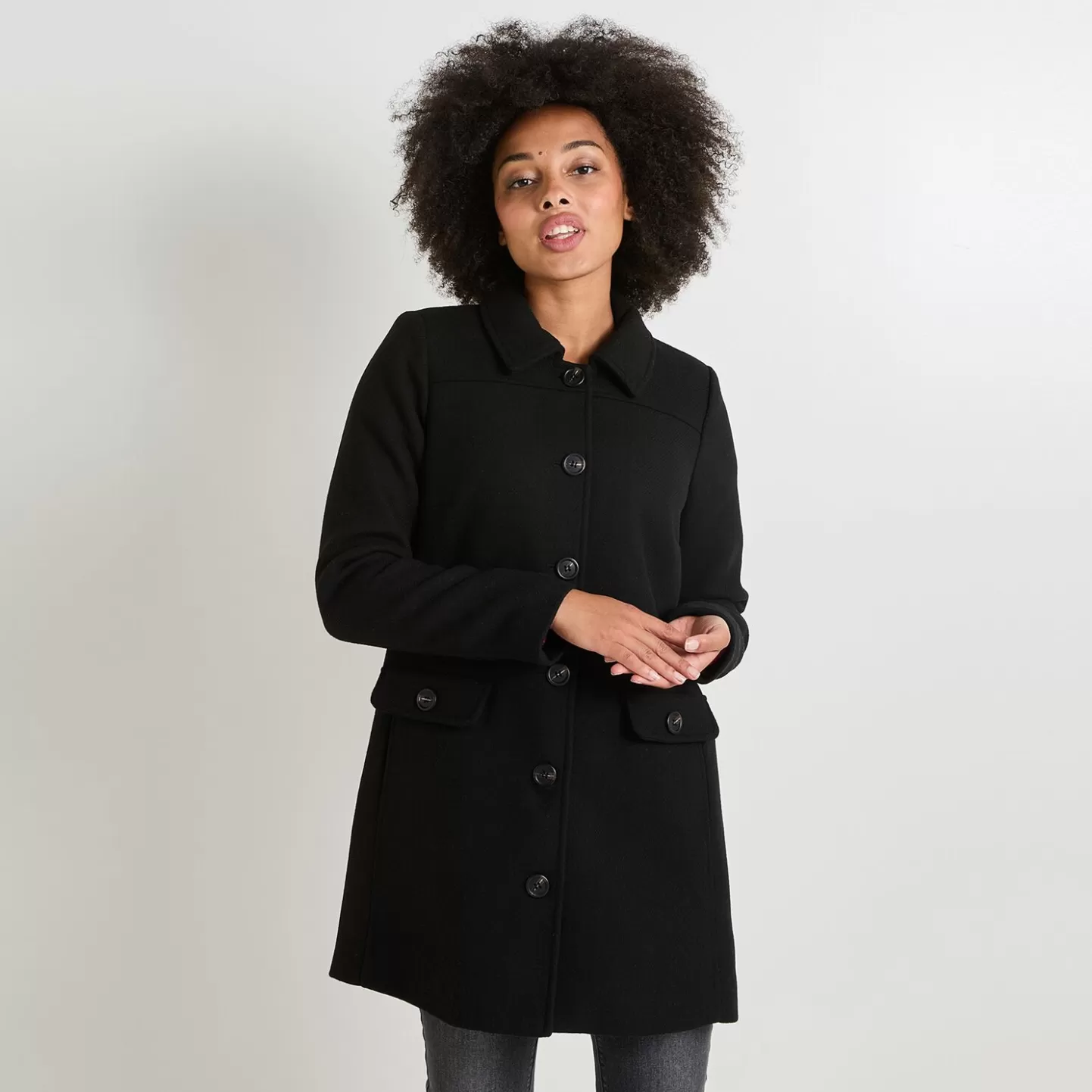 Grain de Malice Manteau Mi-long Femme- Manteaux