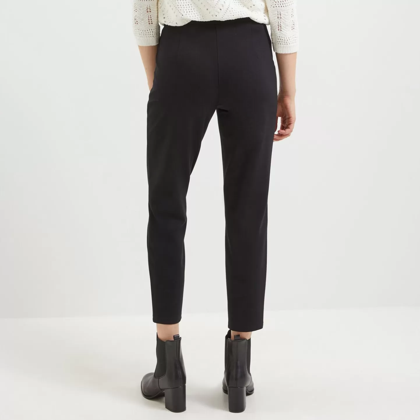 Grain de Malice Pantalon Cigarette Raccourci- Pantalons