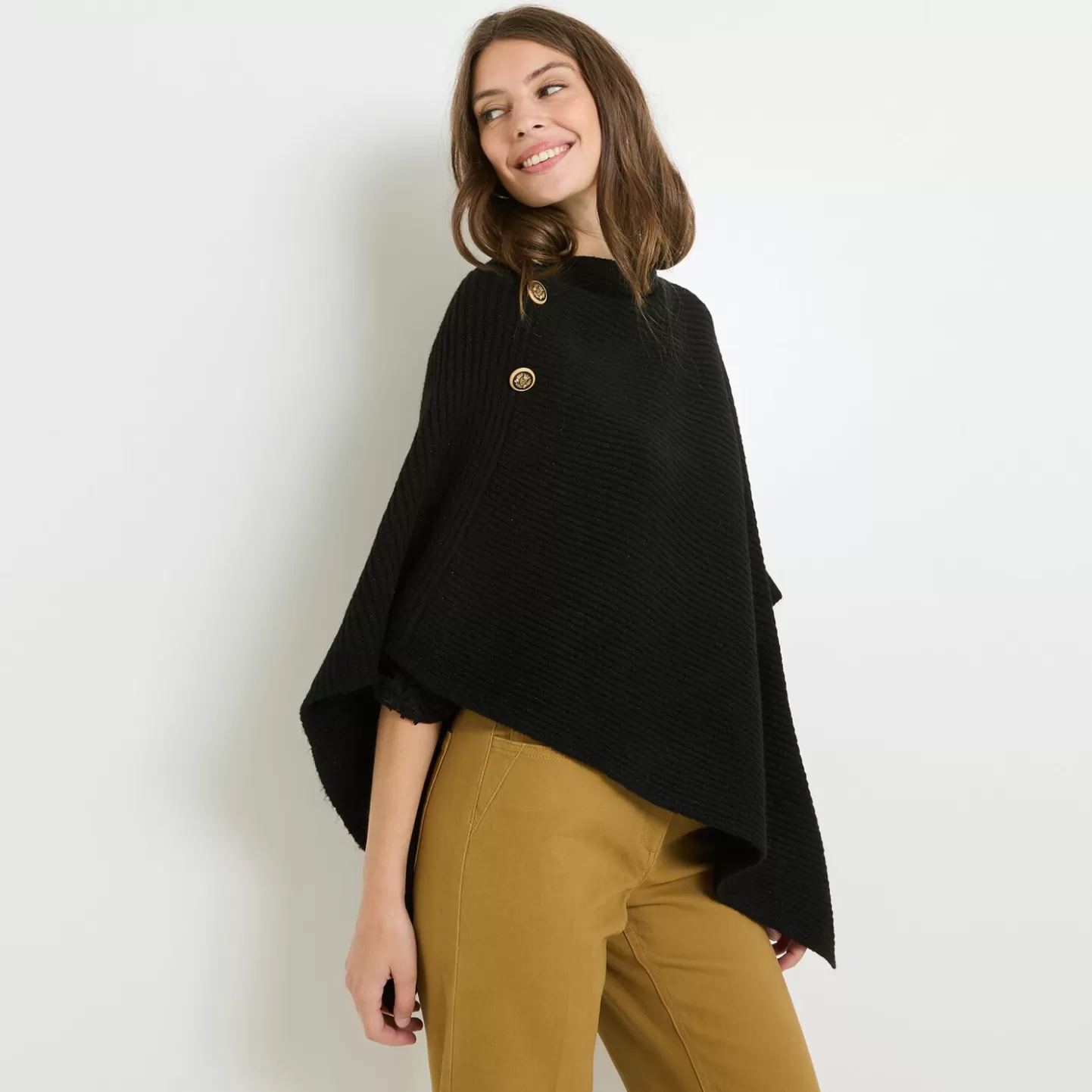 Grain de Malice Poncho Femme- Ponchos | Echarpes, Bonnets & Gants