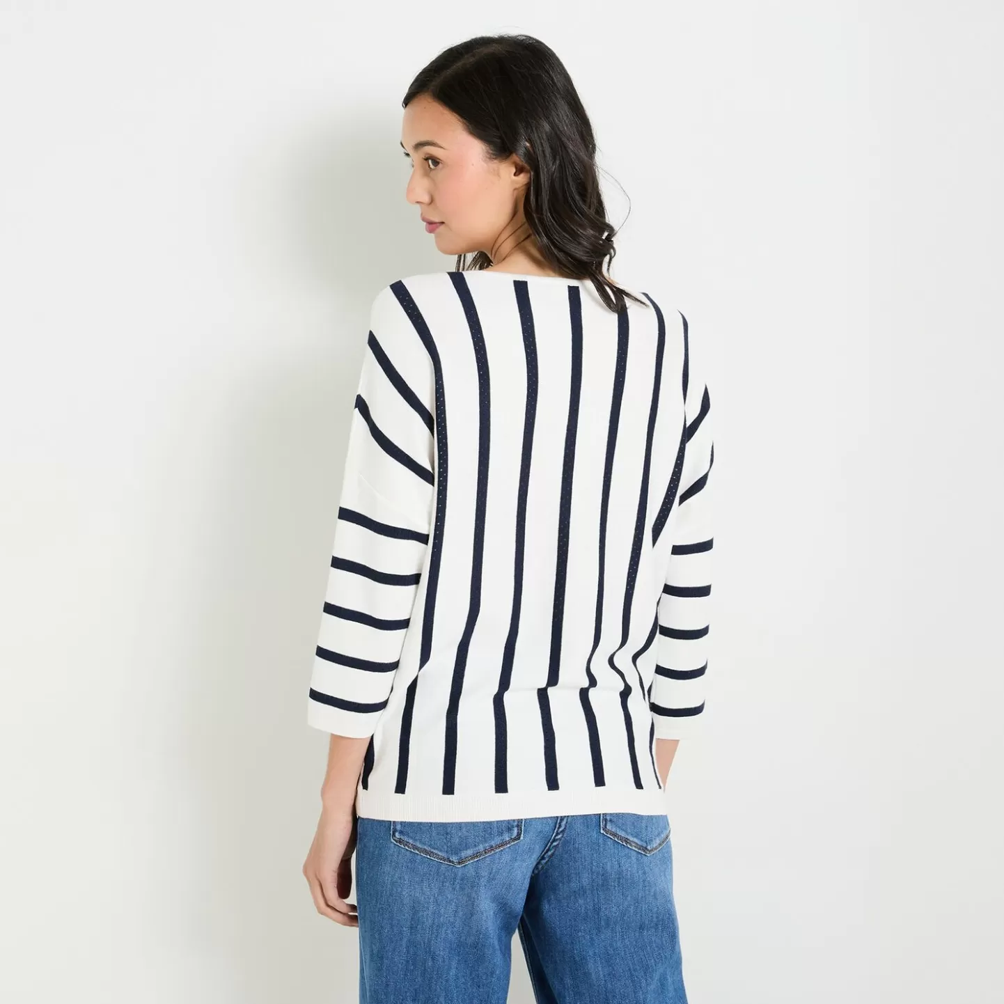 Grain de Malice Pull Col V Femme- Pulls & Sweats