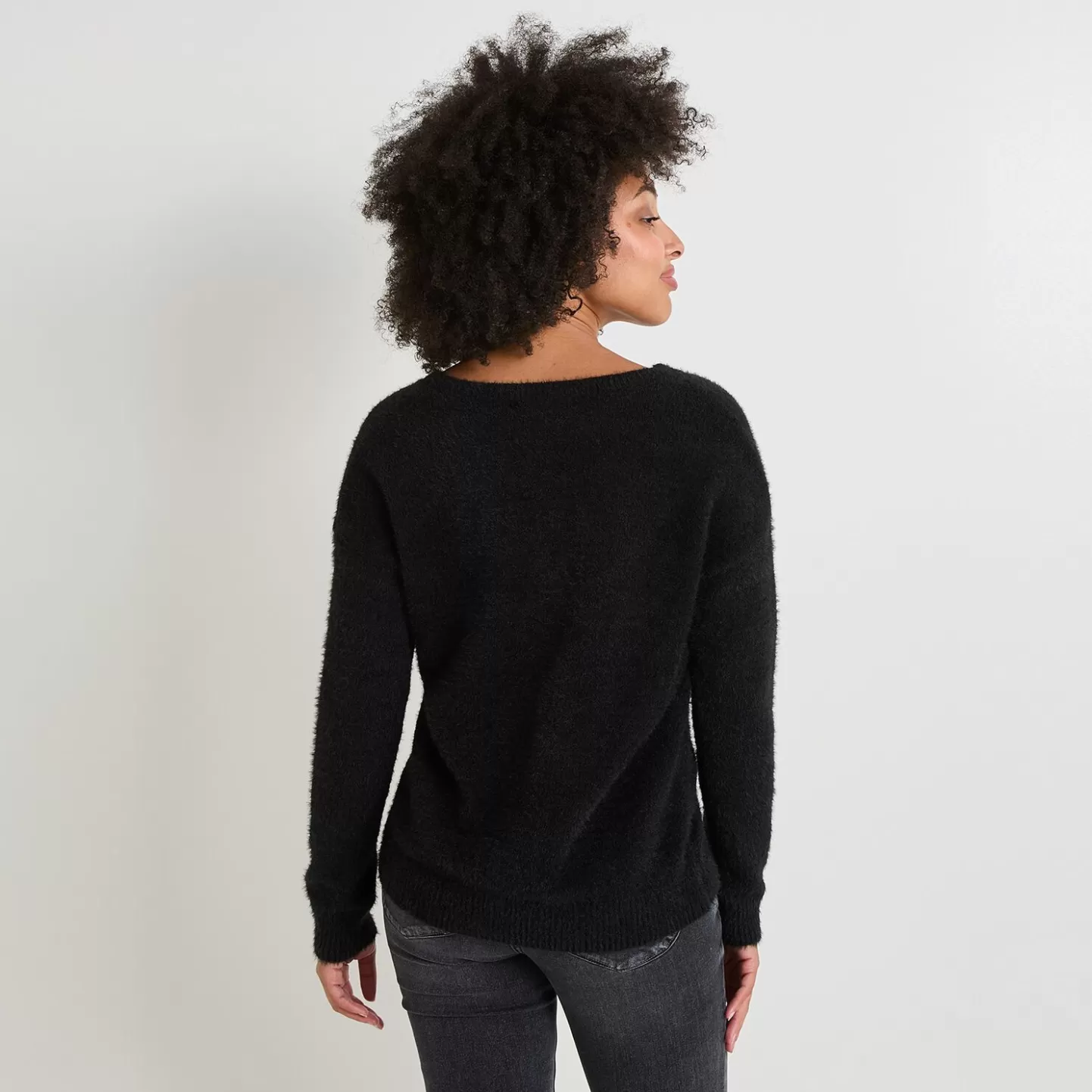 Grain de Malice Pull Col V Femme- Pulls & Sweats