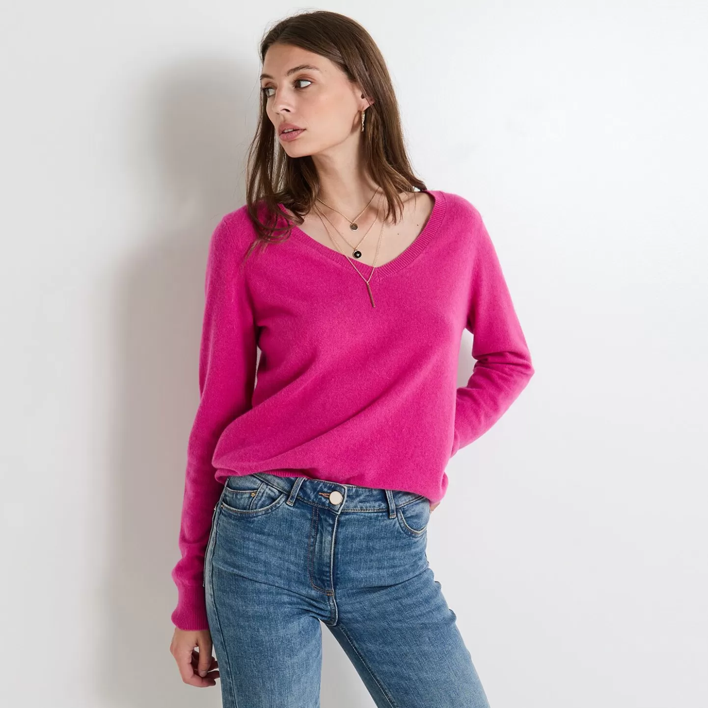 Grain de Malice Pull Laine Et Cachemire Femme- Pulls & Sweats