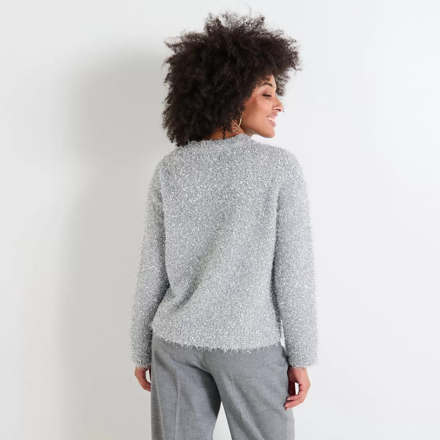 Grain de Malice Pull Manches Longues Femme- Pulls & Sweats