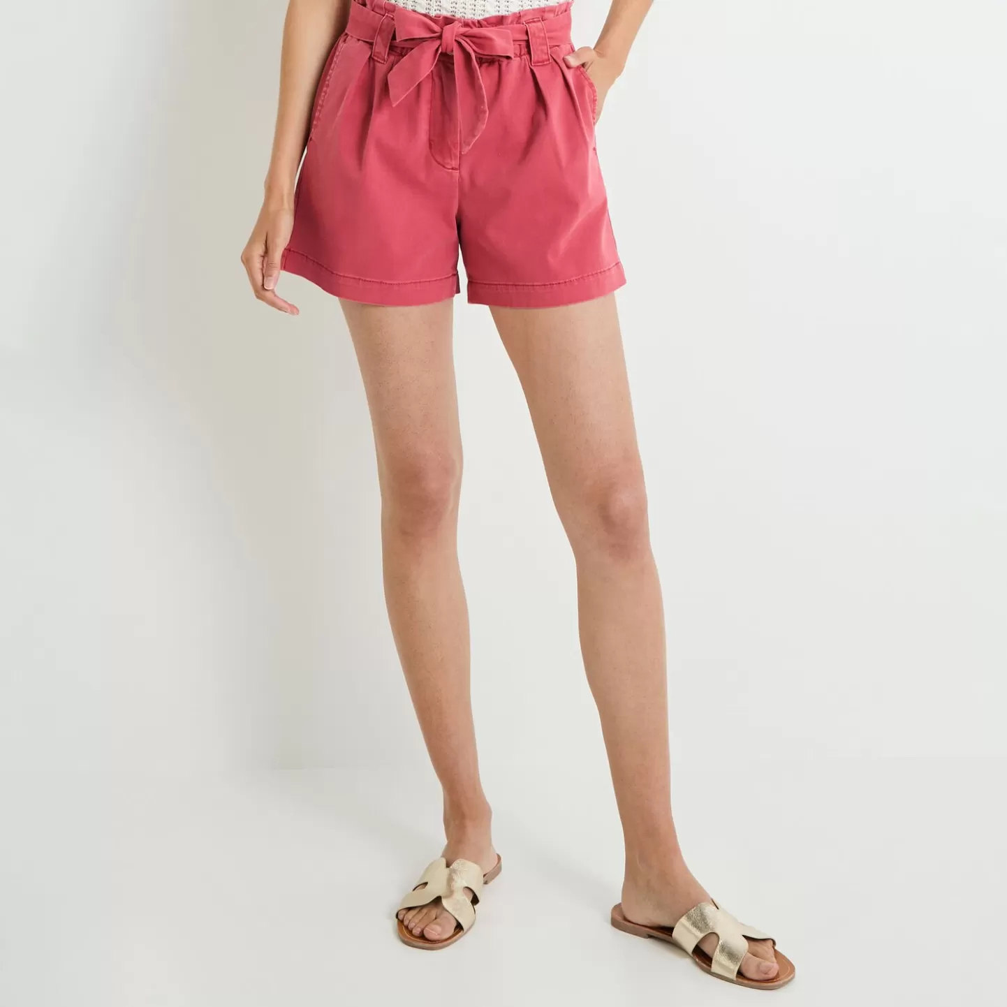 Grain de Malice Short En Jean- Shorts | Jeans