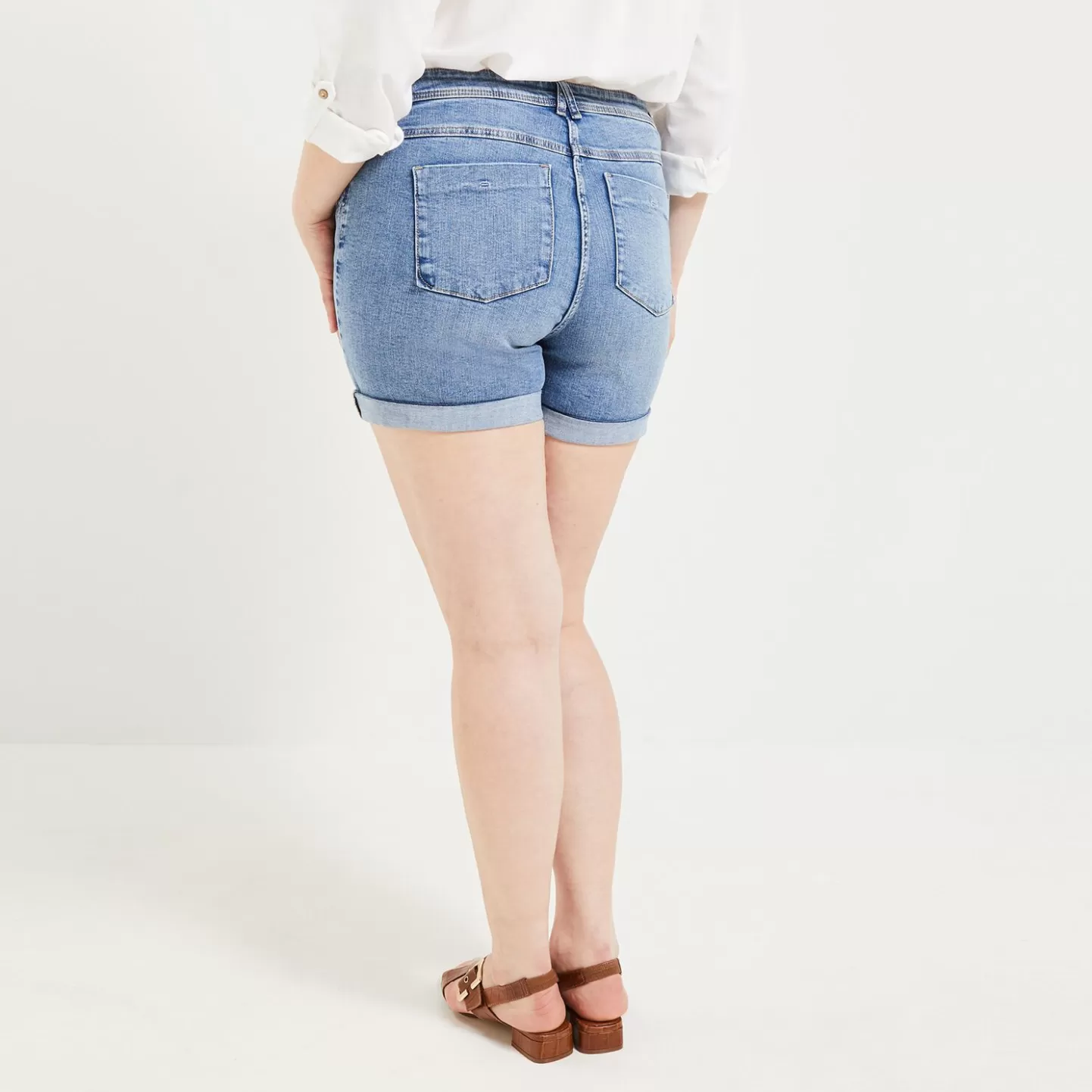 Grain de Malice Short En Jean Femme BRAZIL- Jeans