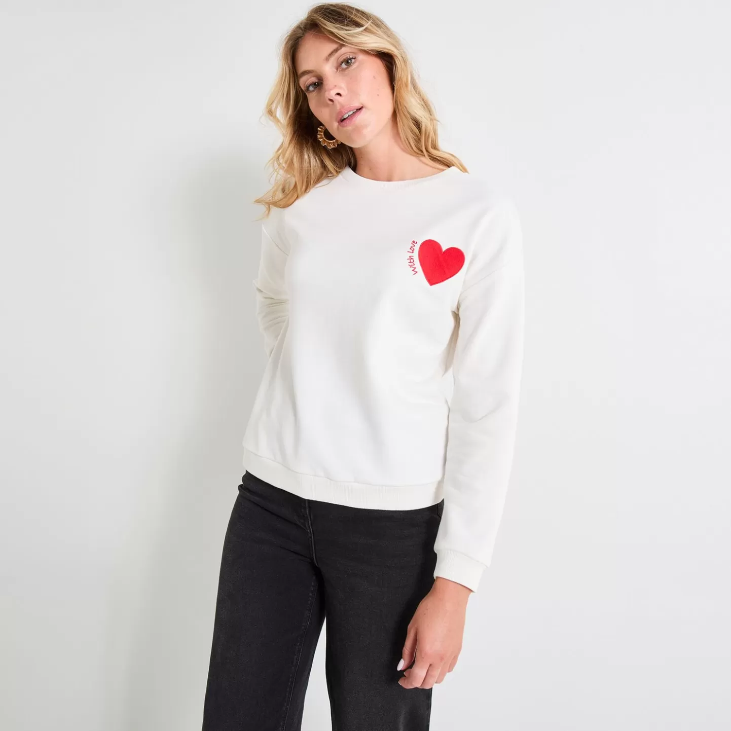 Grain de Malice Sweat Col Rond Femme- T-Shirts & Tops | Pulls & Sweats