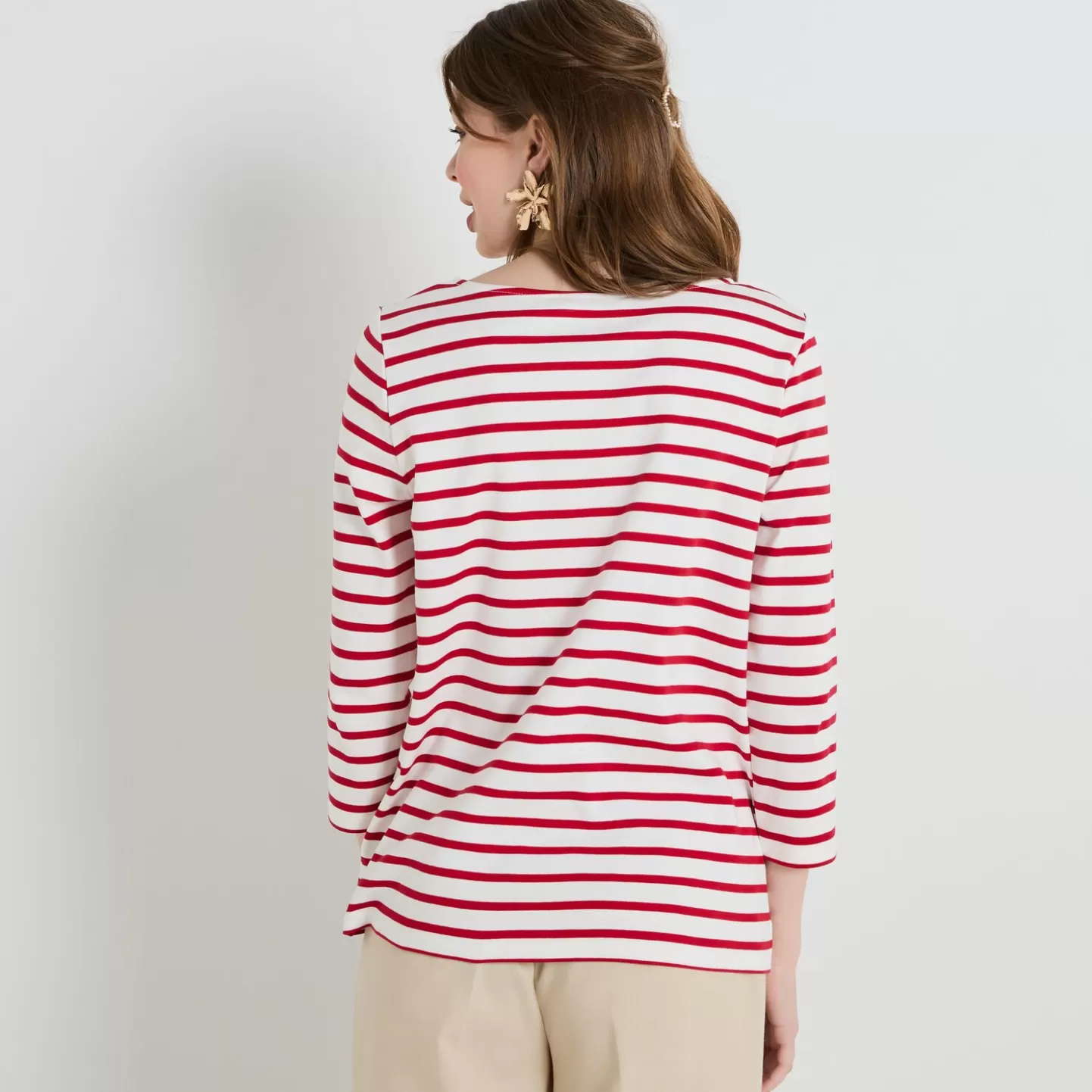 Grain de Malice T-shirt Col Bateau Femme- T-Shirts & Tops