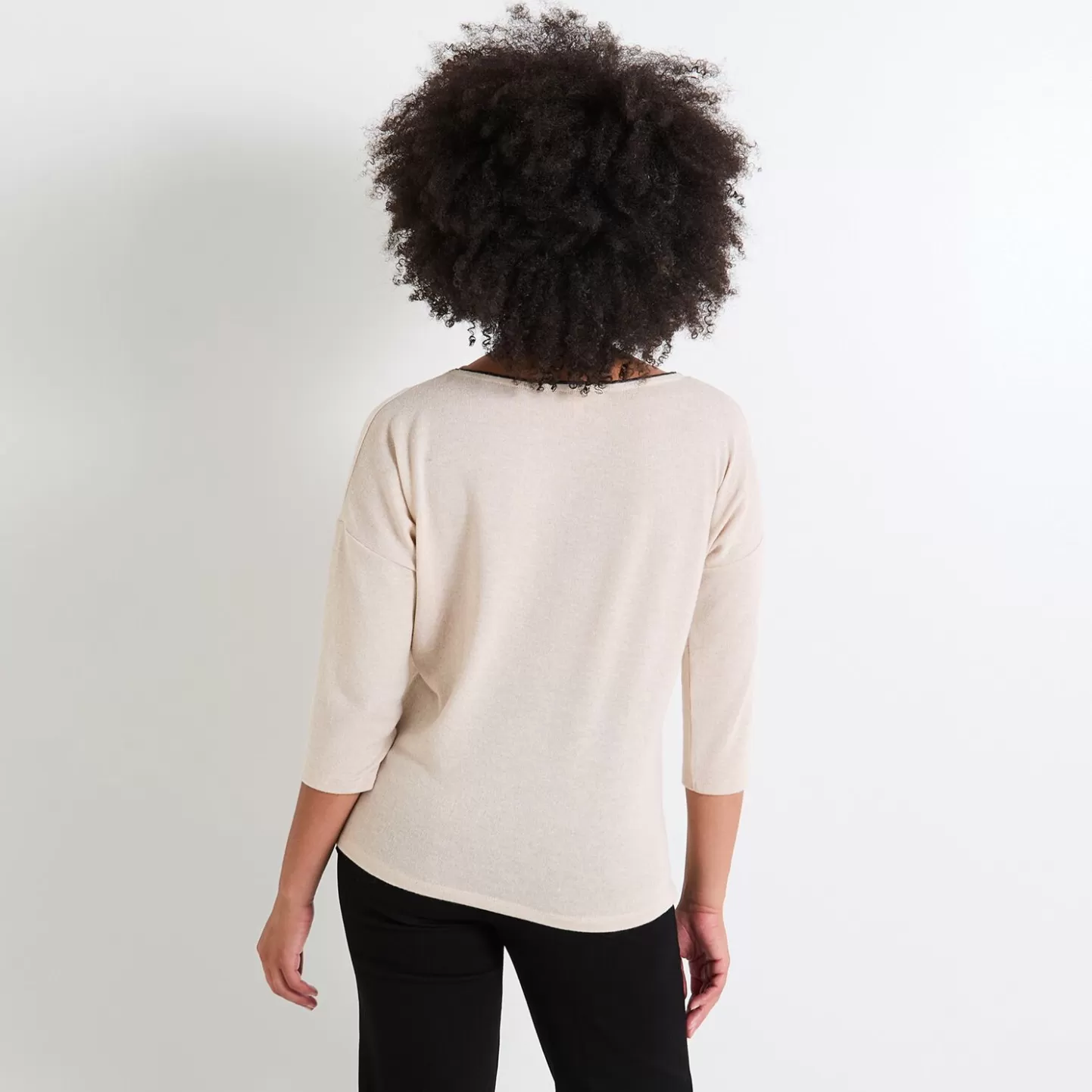 Grain de Malice T-shirt Col U Femme- T-Shirts & Tops | Pulls & Sweats