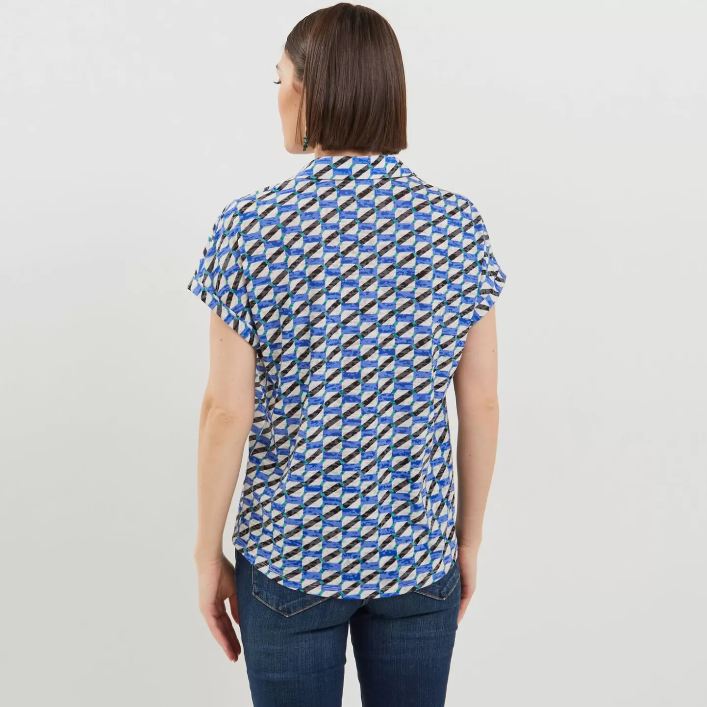 Grain de Malice Tshirt Imprimé Femme- Chemisiers & Blouses